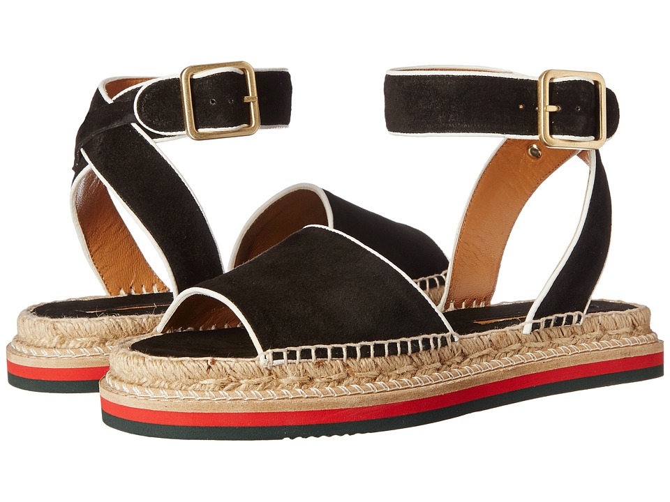 Andre Assous Estrella (Black/White Suede) Women
