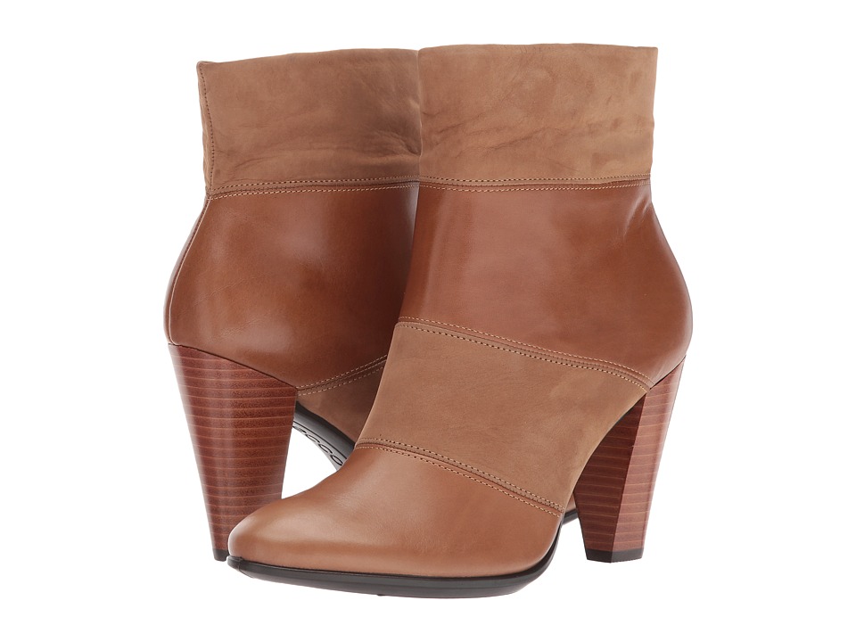 ECCO Shape 75 Modern Boot (Camel/Camel) Women
