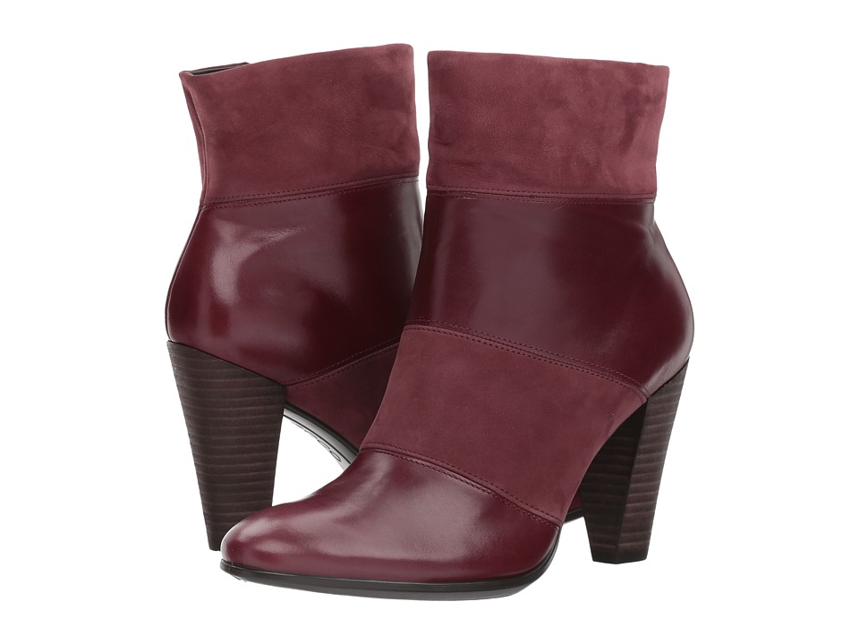 ECCO Shape 75 Modern Boot (Bordeaux/Bordeaux) Women