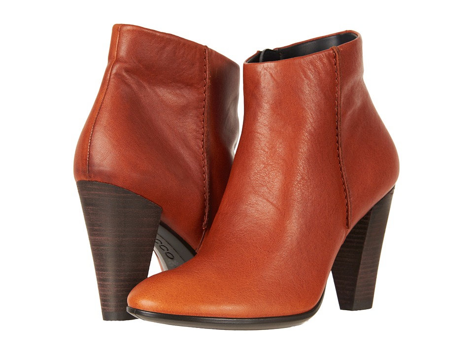 ECCO Shape 75 Bootie (Cognac) Women