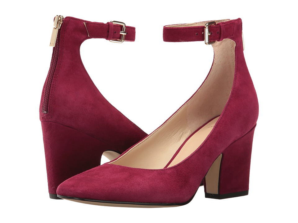 Marc Fisher LTD Anisy (Berry Suede) Women