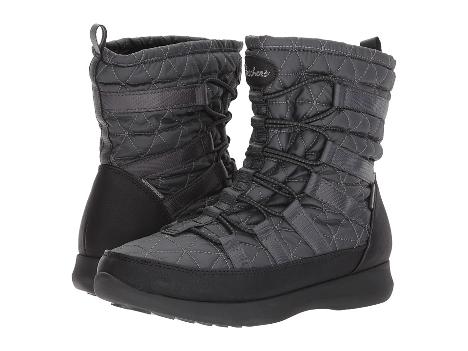 SKECHERS Boulder East Stone (Charcoal/Black) Women
