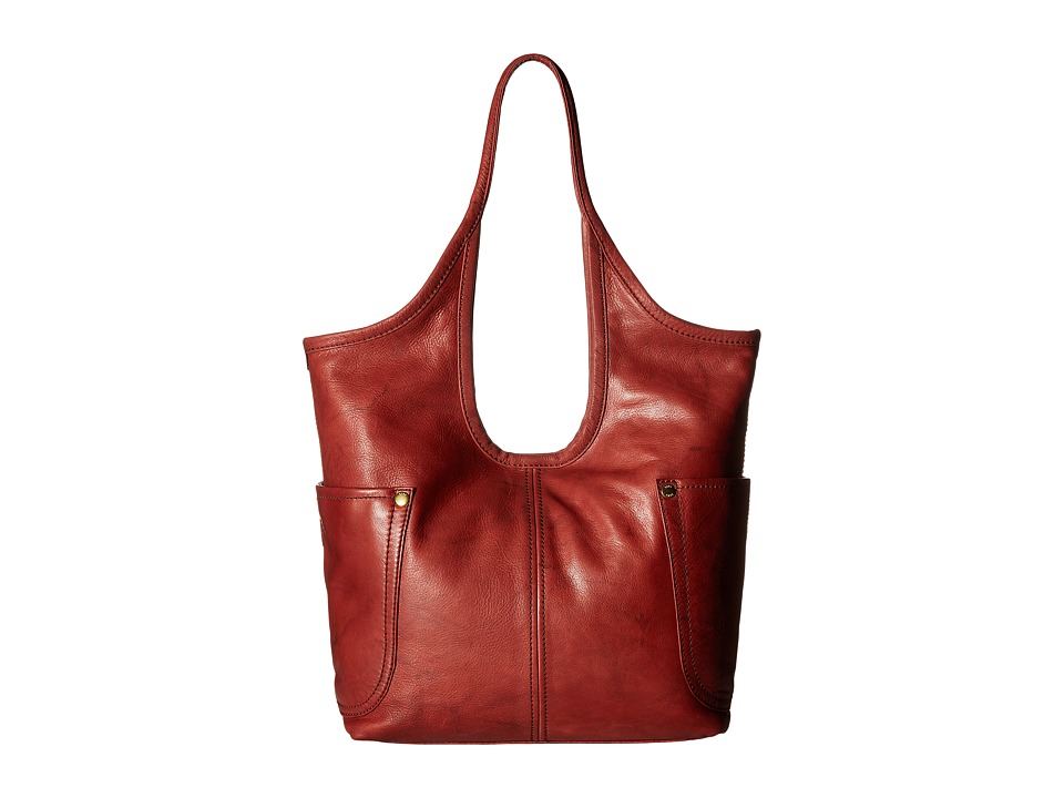 UPC 190918099422 product image for Frye - Campus Rivet Shoulder (Burnt Red Dakota) Shoulder Handbags | upcitemdb.com