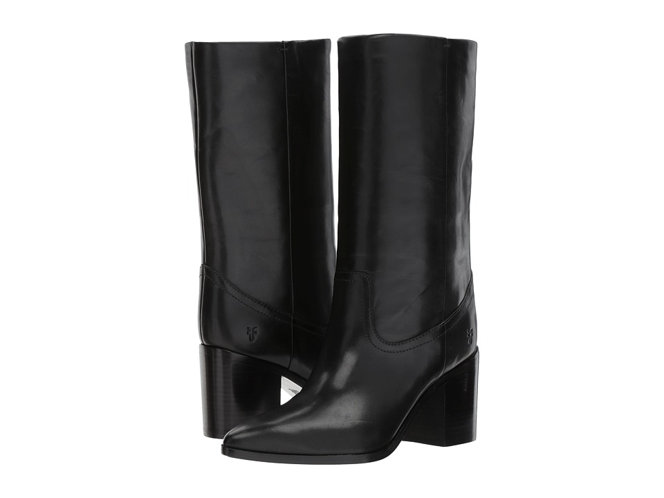 Frye Flynn Mid Pull-On (Black) Women