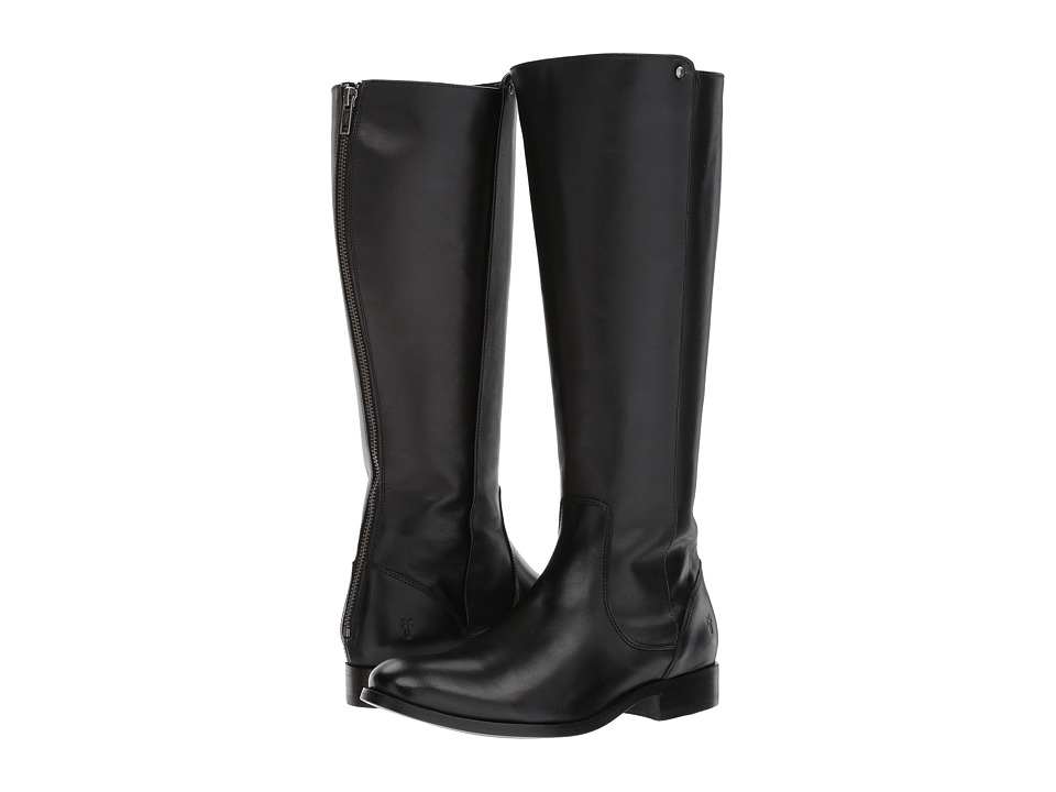 Frye Melissa Stud Back Zip (Black) Women