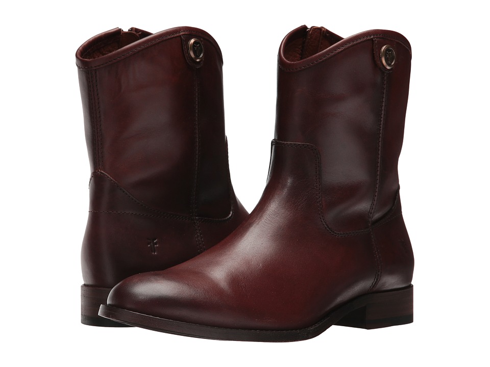 Frye Melissa Button Short 2 (Redwood) Women