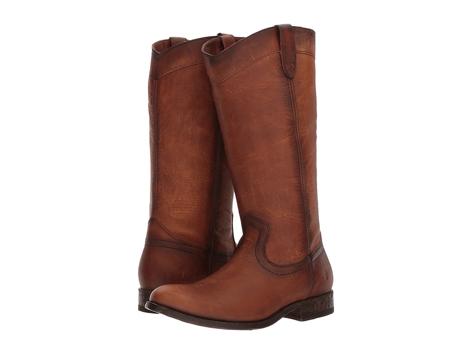 Frye Melissa Pull-On (Cognac Washed Oiled Vintage) Women
