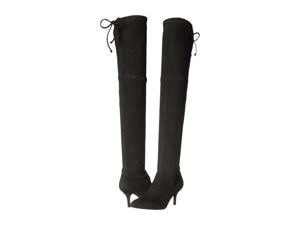 Stuart Weitzman Tiemodel (Black Suede) Women