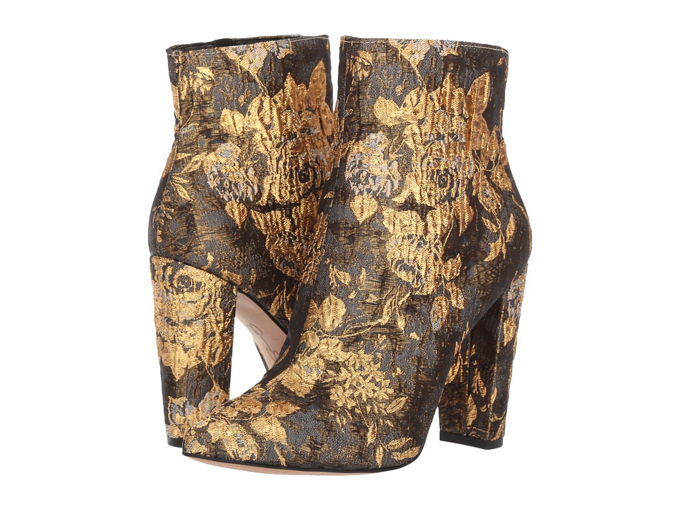 Jessica Simpson Teddi (Metallic Multi/Metallic Floral Brocade) Women
