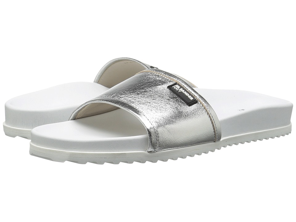 Jil Sander Navy JN26071 (Argento Nappla Laminata) Women