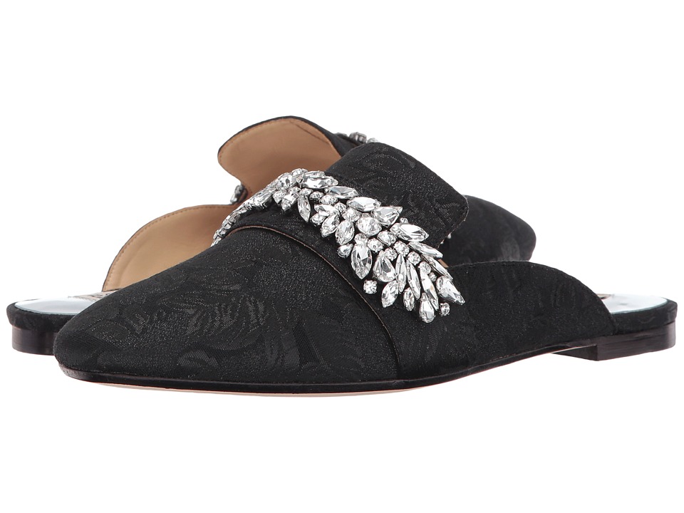 Badgley Mischka Kana (Black Brocade) Women