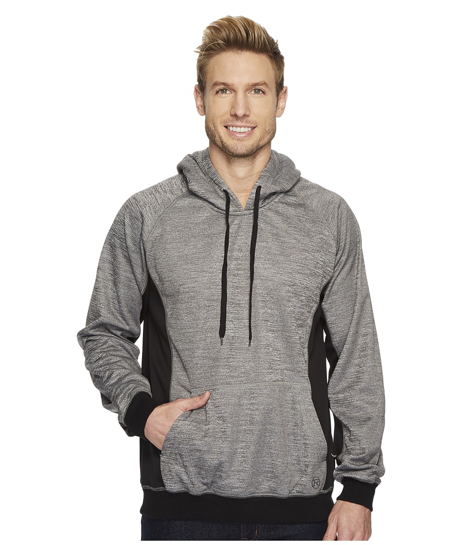 Roper 1466 Cationic Grey Bonded Fleece Hoodie (Grey) Men