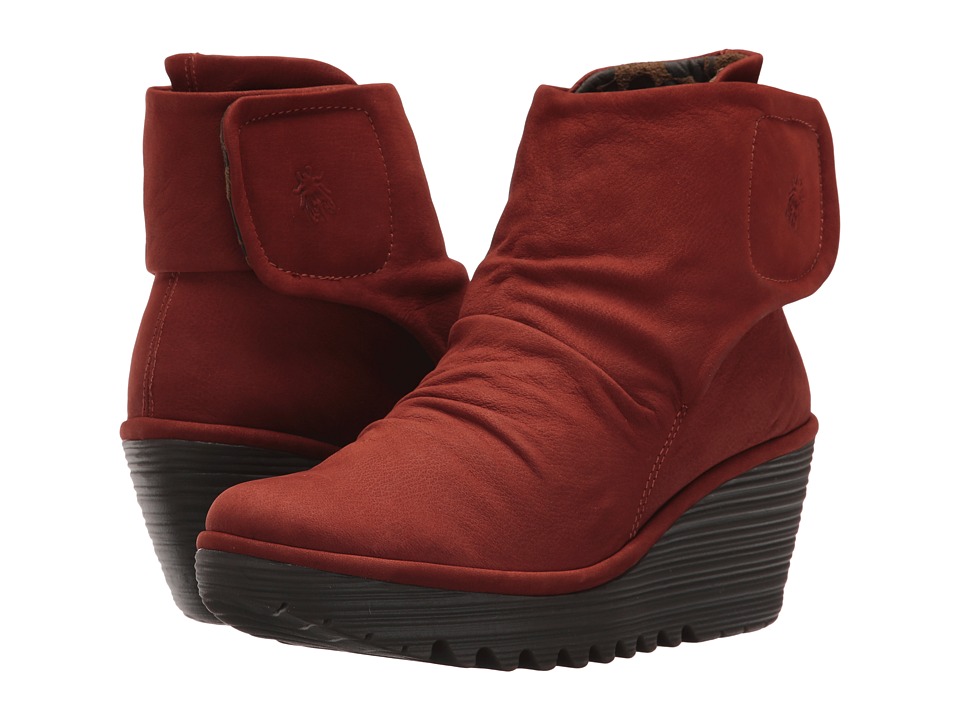 FLY LONDON Yomi765Fly (Brick Cupido) Women