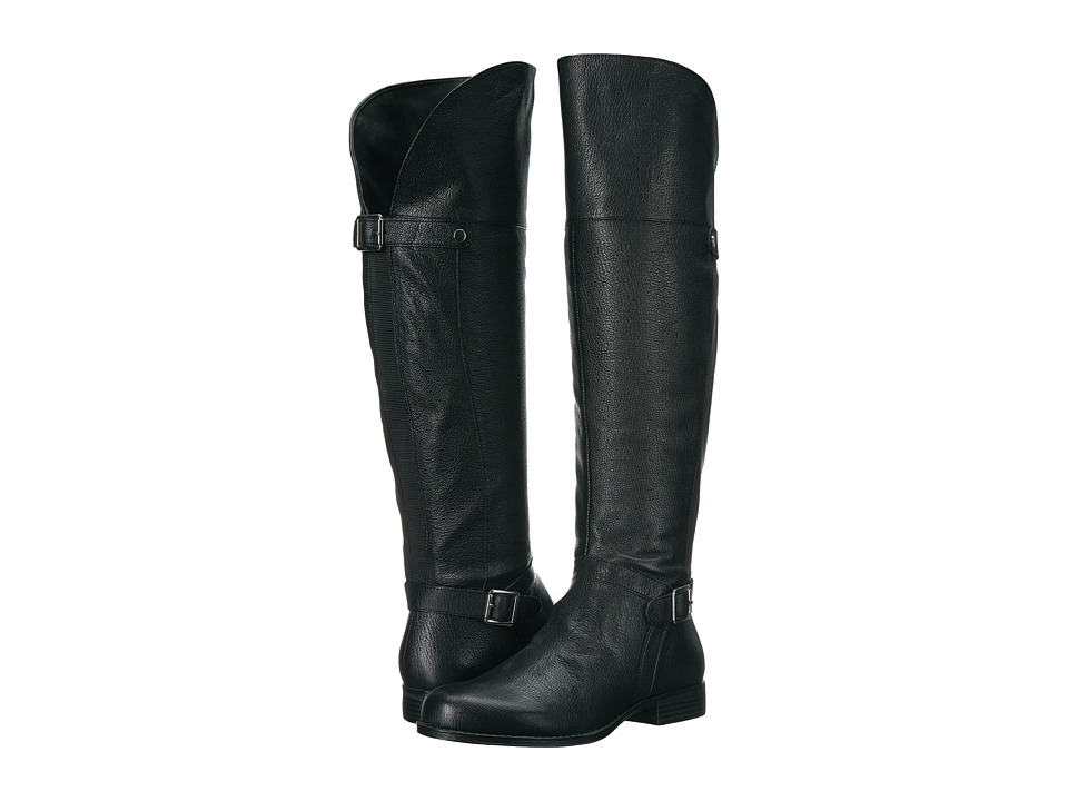 Naturalizer January (Black Leather) Women