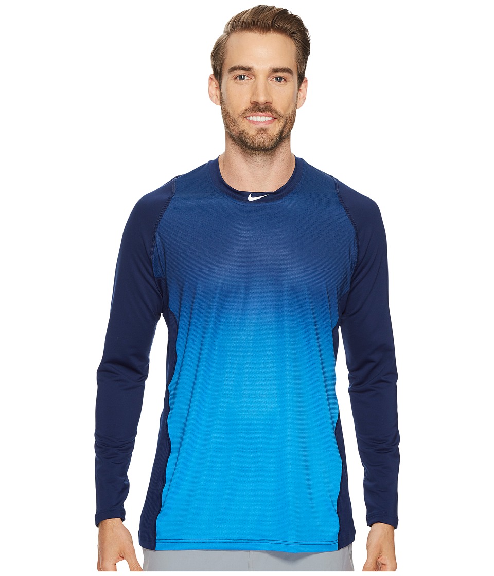 Nike Pro Hypercool Players Training Top (Binary Blue/Light Photo Blue/White) Men