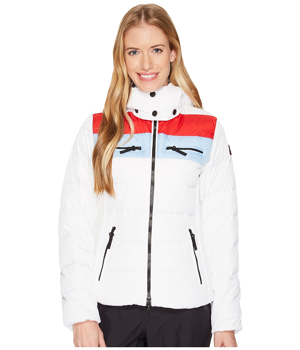 Bogner Fire + Ice Lela2-D (White/Red/Glacier) Women