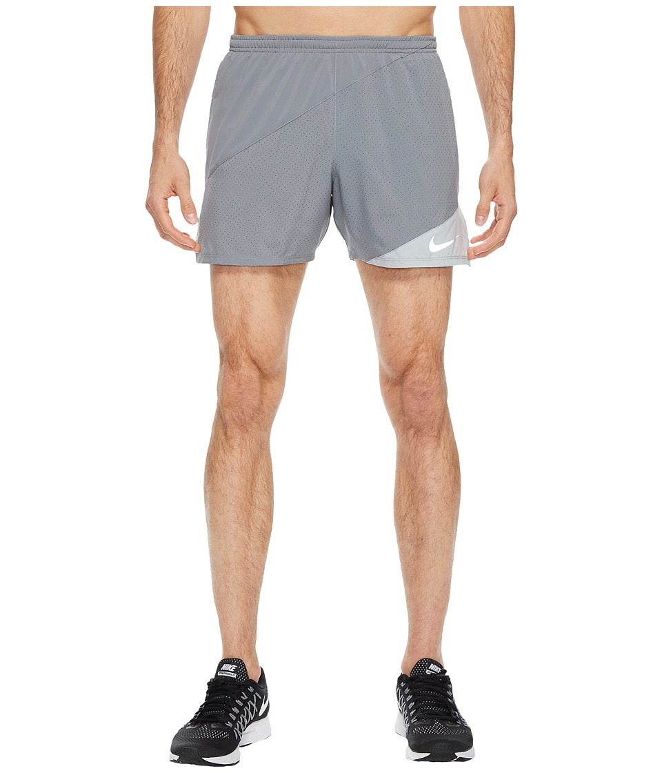 Nike Distance 5 Running Short (Cool Grey/Wolf Grey) Men