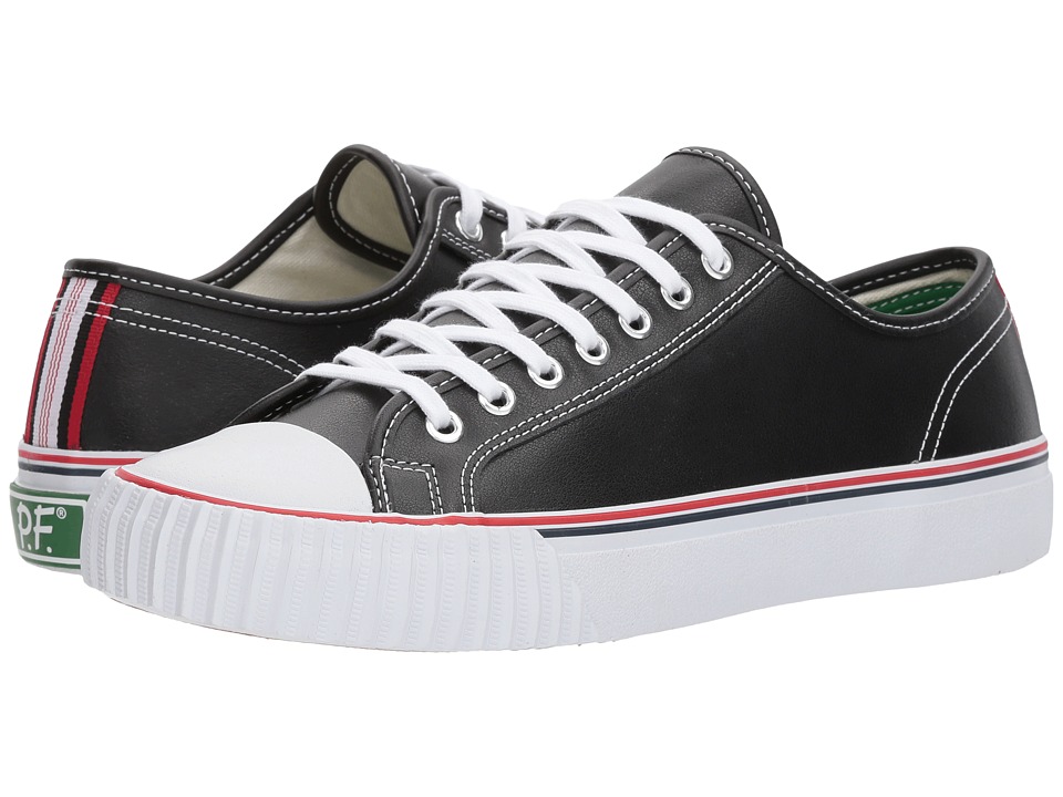 pf flyers black and white