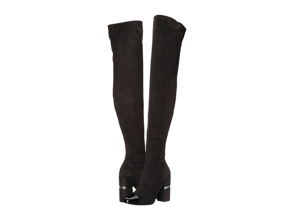 Marc Fisher LTD Petel 3 (Black/Black Fabric) Women