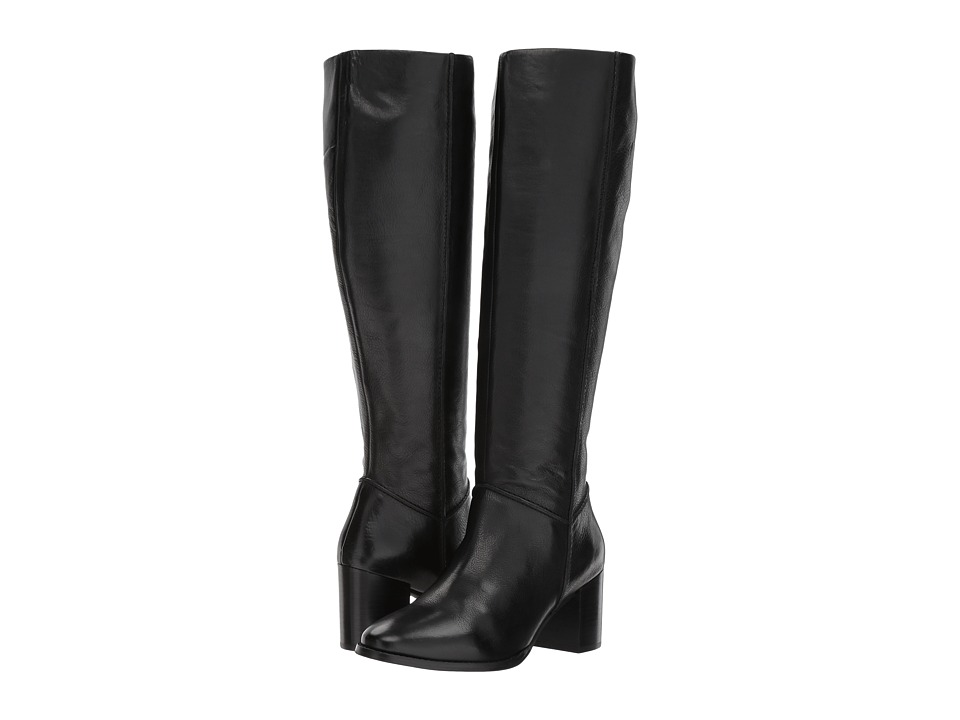 Seychelles Final Bow (Black Leather) Women
