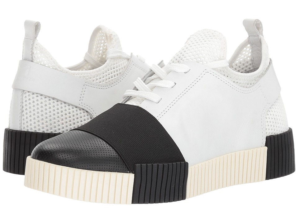 Marc Fisher LTD Ryley (White/Black/White/Black/White) Women