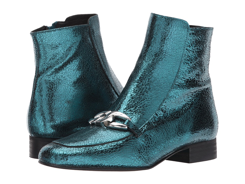 Free People Emerald City Ankle Boot (Green) Women