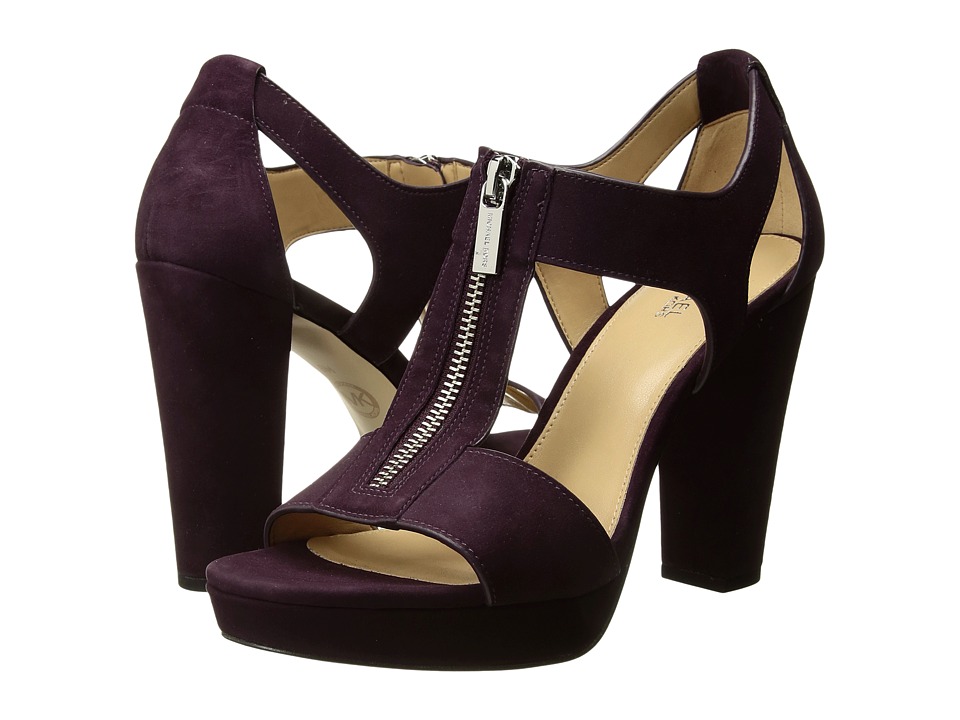 MICHAEL Michael Kors Berkley Sandal (Damson Kid Suede) Women