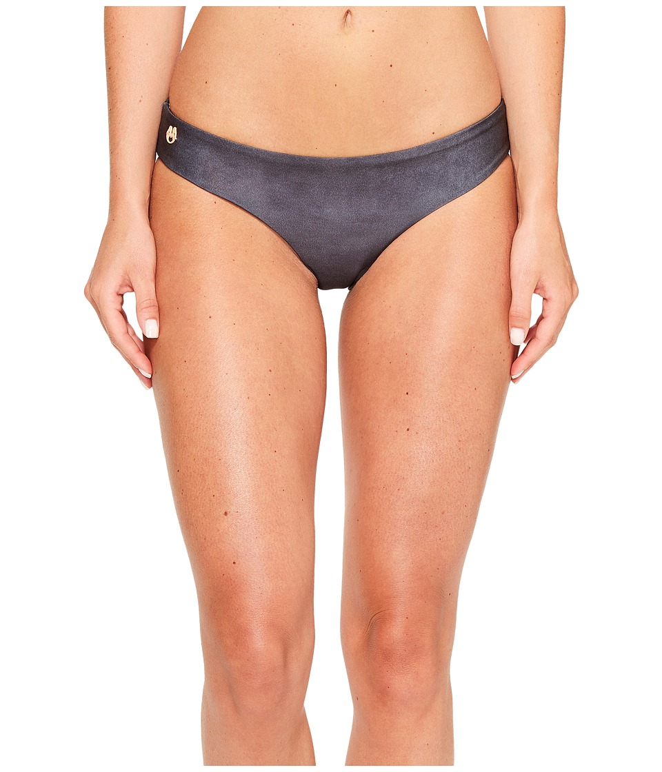 Maaji Suede Sublime Cheeky Cut Bottom (Black) Women