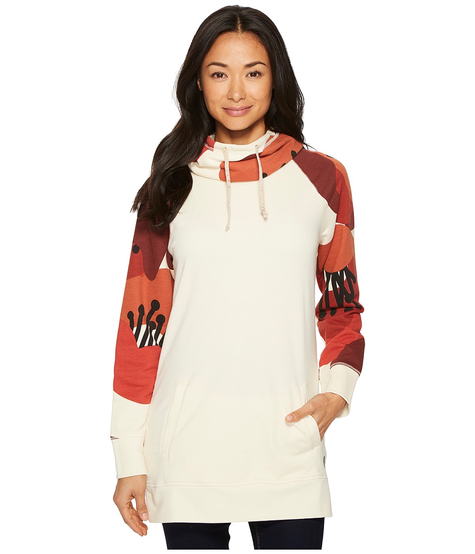 Burton Lima Funnel Neck Pullover (Canvas Poppyfield) Women