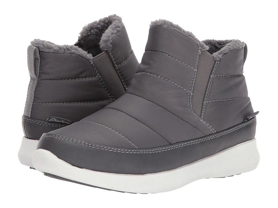 SKECHERS Boulder World Traveler (Charcoal) Women