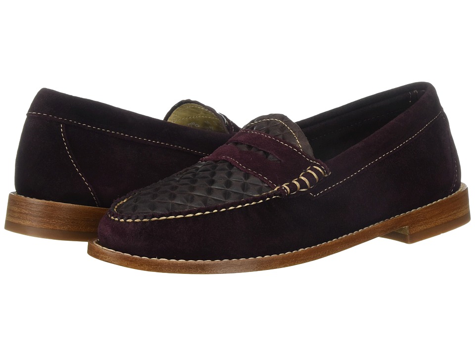 G.H. Bass & Co. Whitney Weejuns (Eggplant Embossed) Women