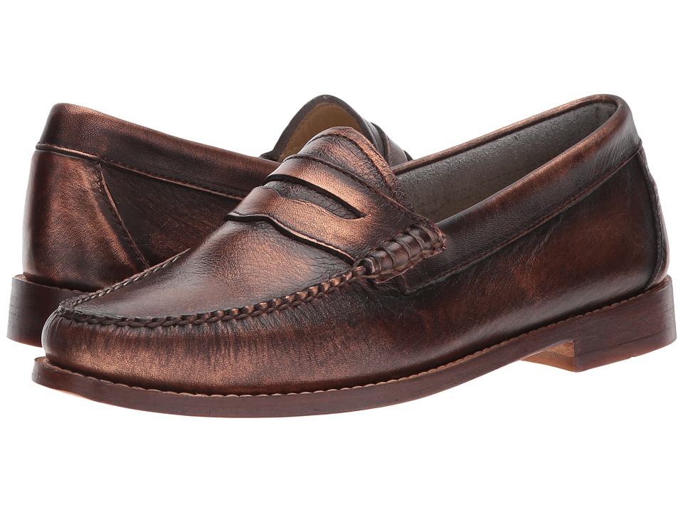 G.H. Bass & Co. Whitney Weejuns (Copper Soft Tumbled Brush-off) Women