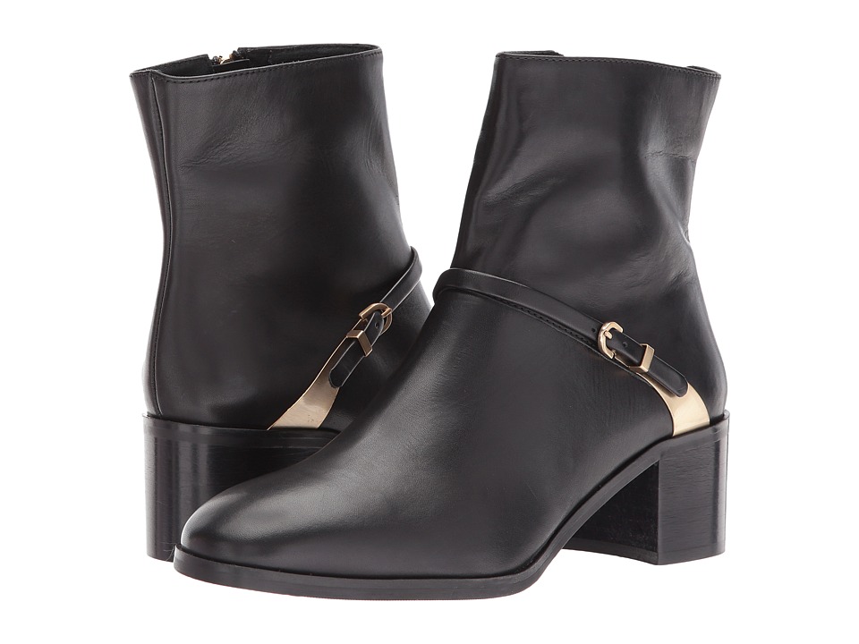 L.K. Bennett Hollie (Black Calf Leather) Women