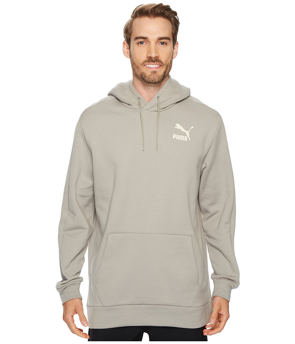 PUMA T7 Oversized Heavy Hoodie (Rock Ridge) Men