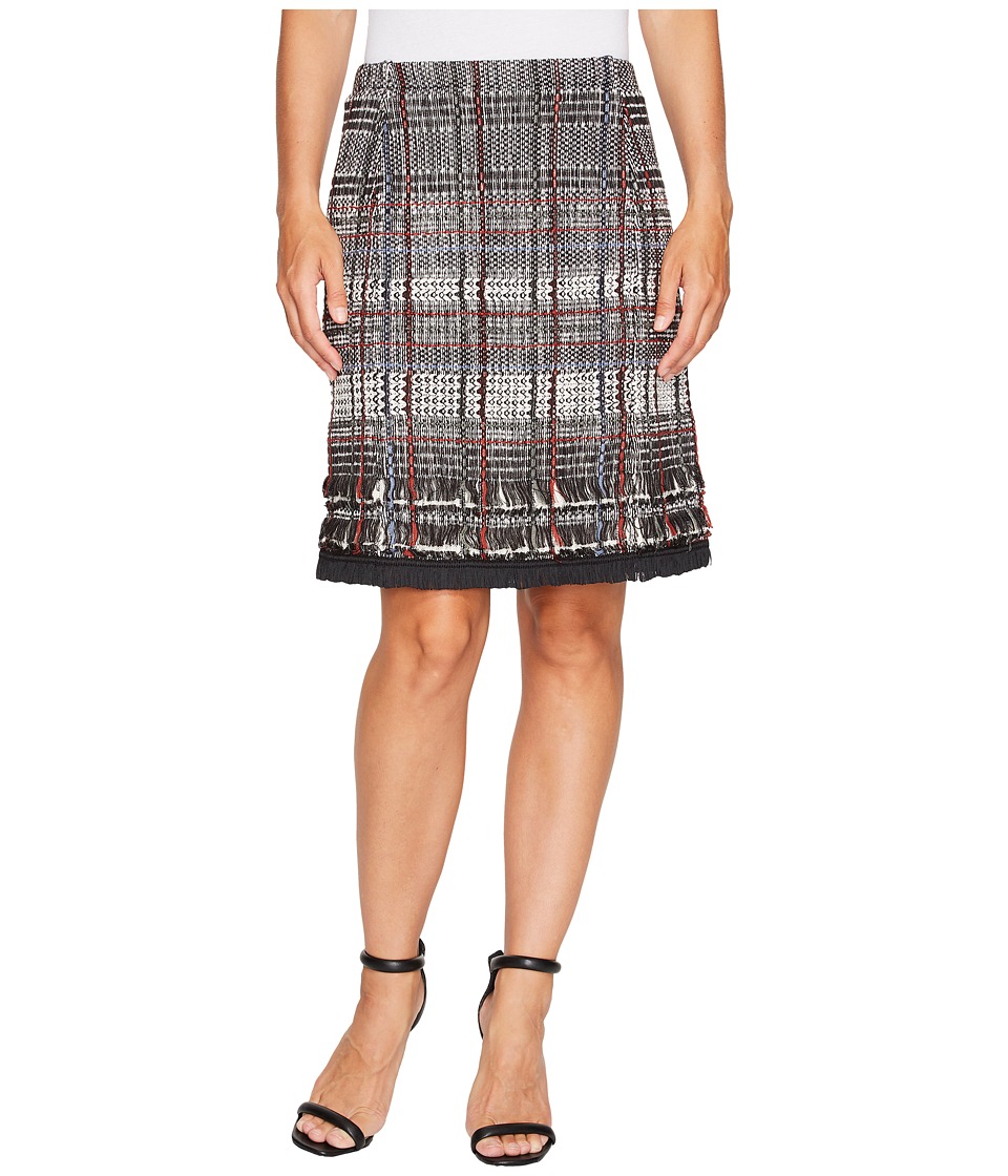 NIC+ZOE Fall Fringe Skirt (Multi) Women
