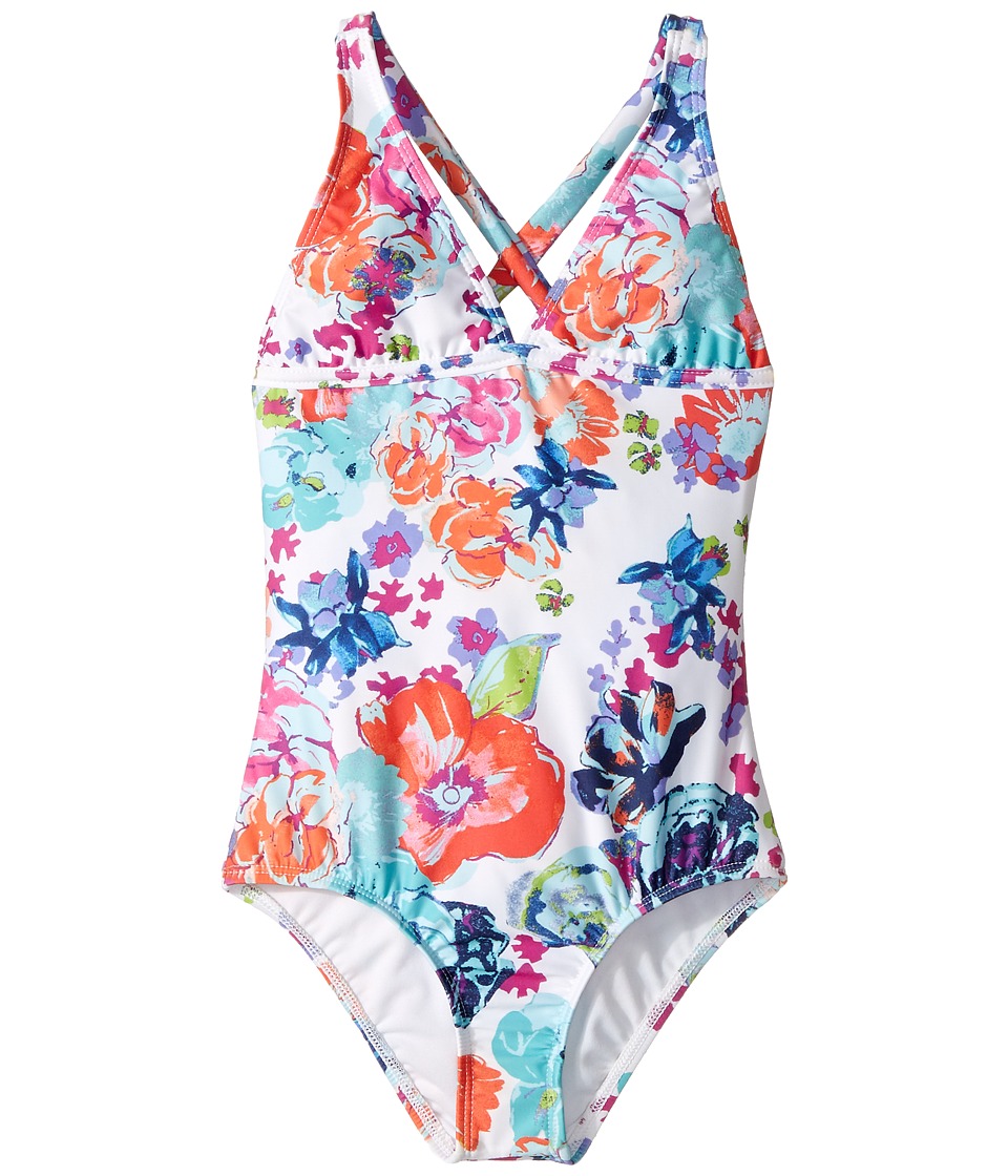 Splendid Littles Printed Halter One-Piece (Big Kids) (Multi) Girl