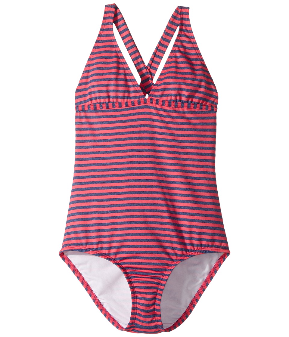 Splendid Littles Printed Halter One-Piece (Big Kids) (Pink) Girl