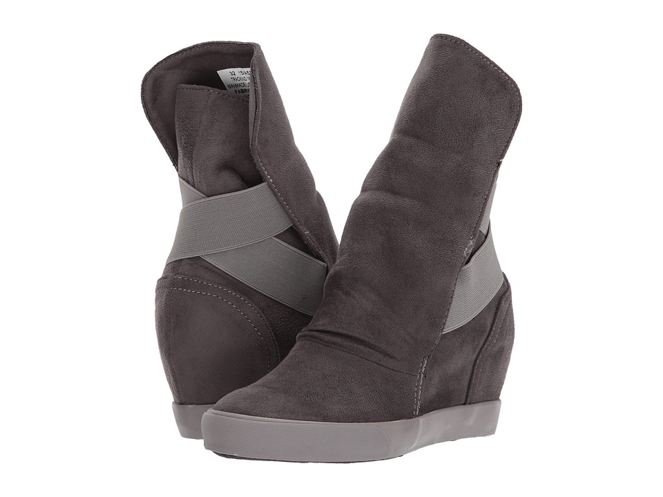 Amiana 15-A5370 (Little Kid/Big Kid/Adult) (Grey Suede Fabric) Girl