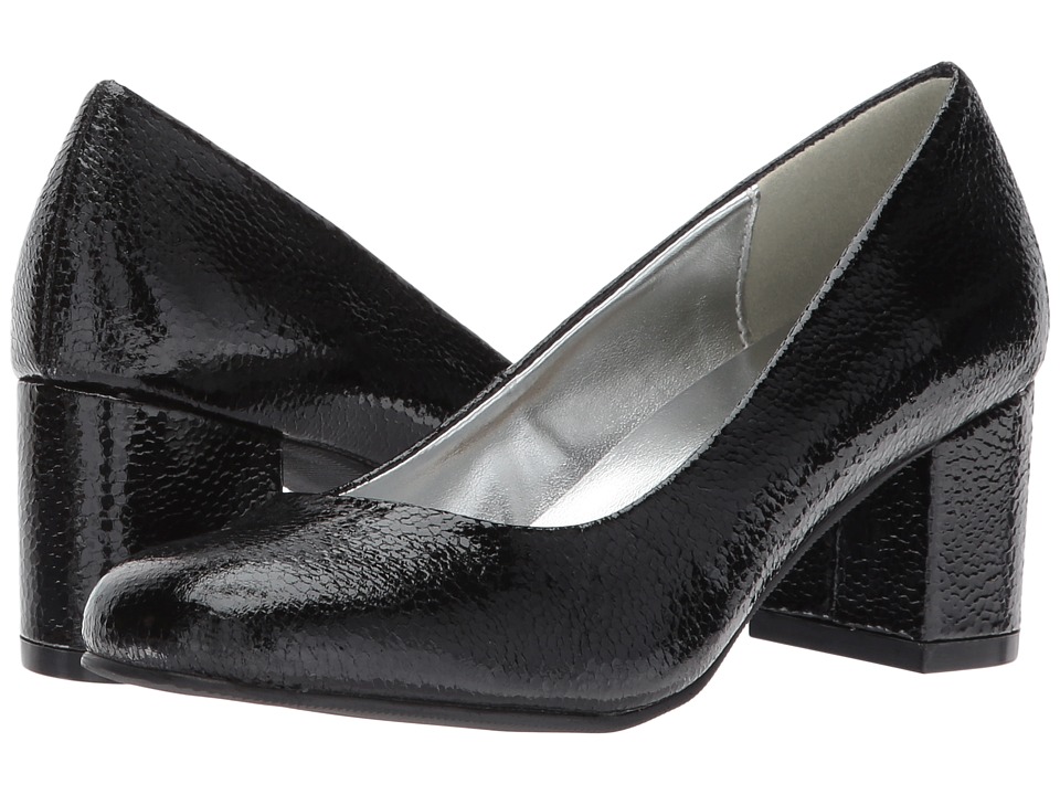 Amiana 15-A5500 (Little Kid/Big Kid/Adult) (Black Pico Metallic) Girl