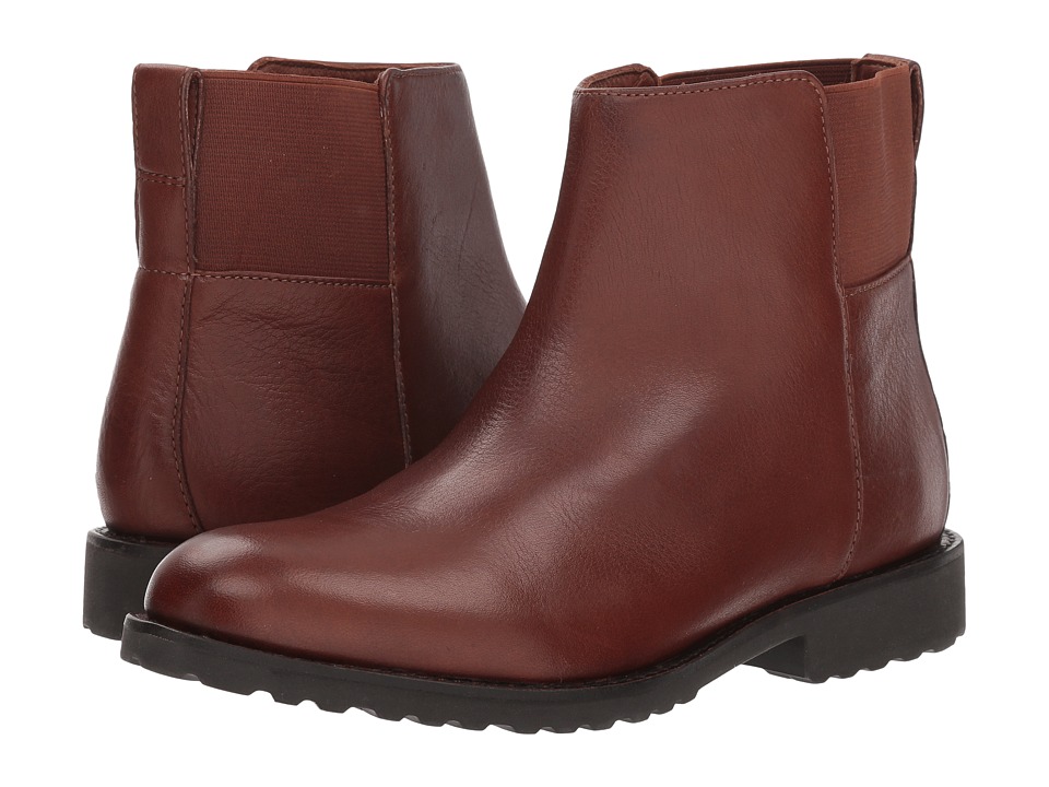 Johnston & Murphy Irene (Dark Brown Waterproof Leather) Women