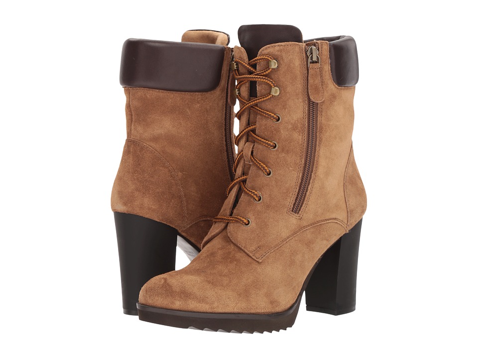 Johnston & Murphy Rochelle (Brown Suede) Women