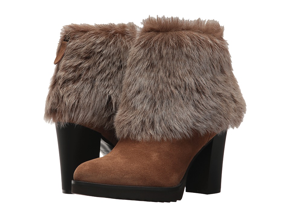 Johnston & Murphy Roslyn (Brown Suede) Women