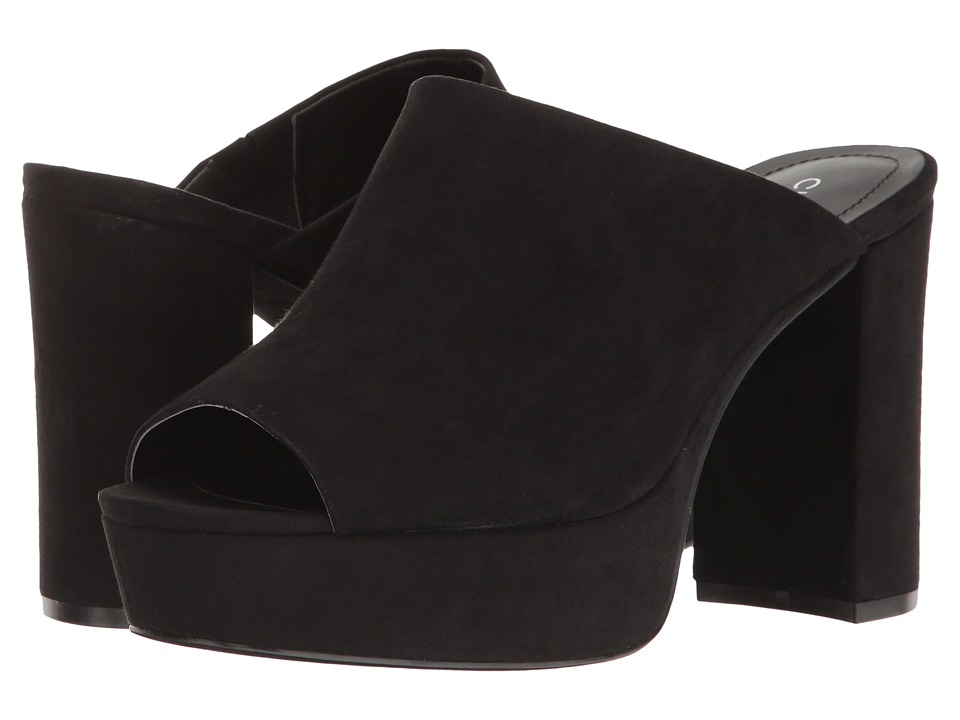 Charles by Charles David Miley (Black Microsuede) Women