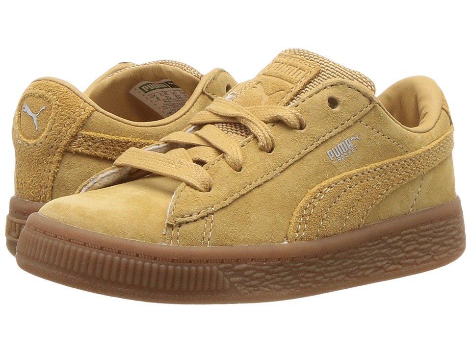 Puma Kids Basket Classic Weatherproof (Toddler) (Taffy/Taffy) Girls Shoes