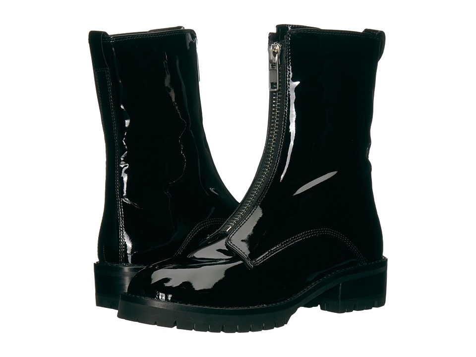 Alice + Olivia Dustin (Black Smooth Patent) Women