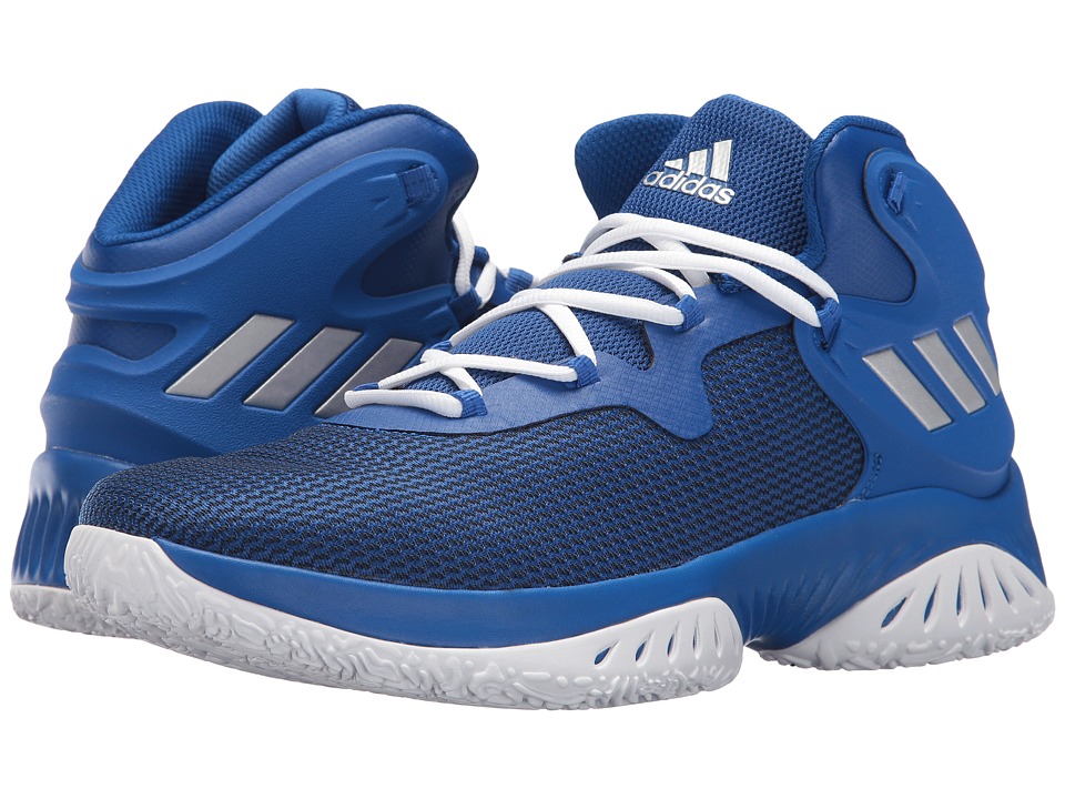 adidas Explosive Bounce (Royal/Silver/Navy) Men\u0027s Basketball Shoes