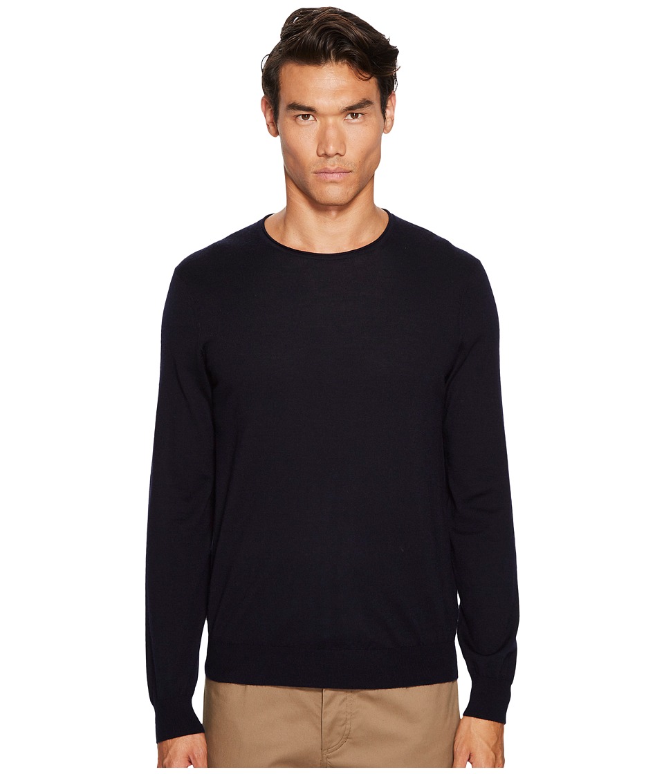 Vince Crew Neck Sweater (Coastal Blue) Men