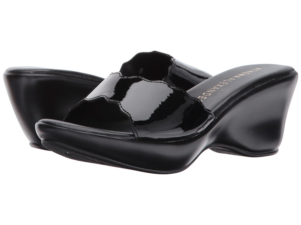 Athena Alexander Novva (Black Patent Synthetic) Women