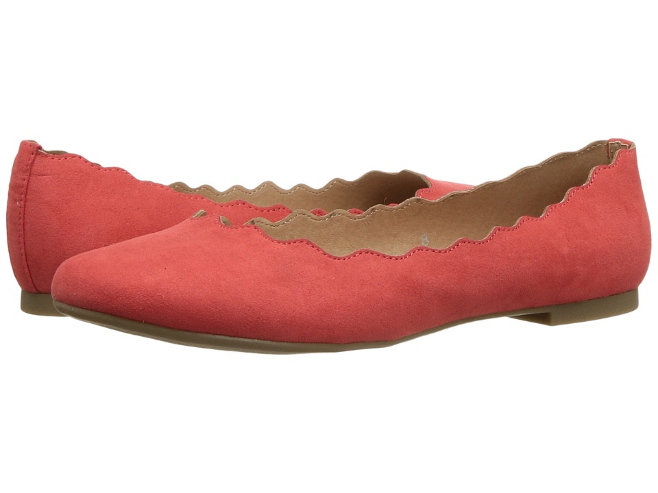 Athena Alexander Toffy (Coral Suede/Faux Suede) Women