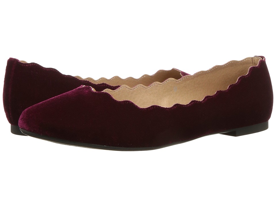 Athena Alexander Toffy (Wine Velvet Fabric) Women